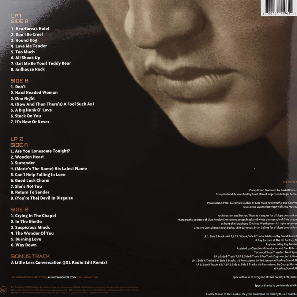 [70827] Elvis Presley - ELVIS 30 #1 Hits (2LP)