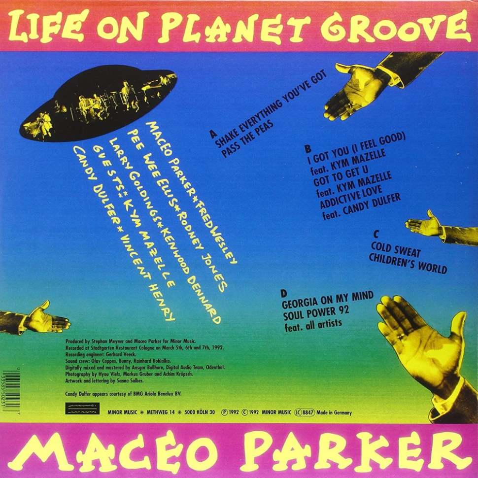 [3917] Maceo Parker - Life On Planet Groove (2LP)