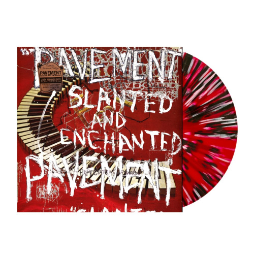 [70988] Pavement - Slanted And Enchanted (LP | Red w/ White & Black Splatter)