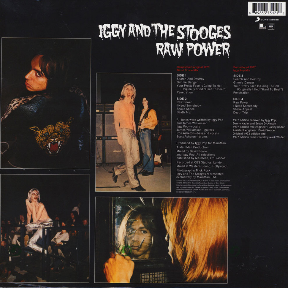 [51482] Iggy & The Stooges - Raw Power (2LP)