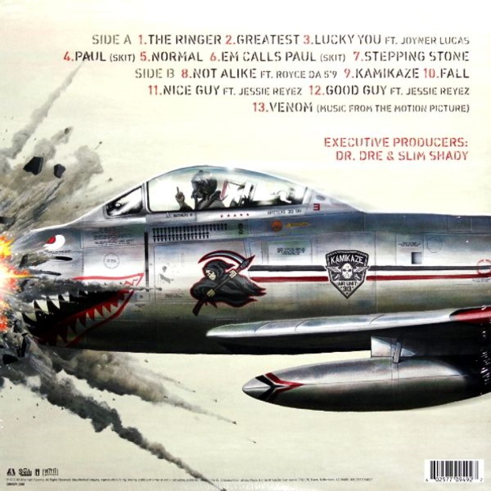 [8684] Eminem - Kamikaze (LP | Olive Green)