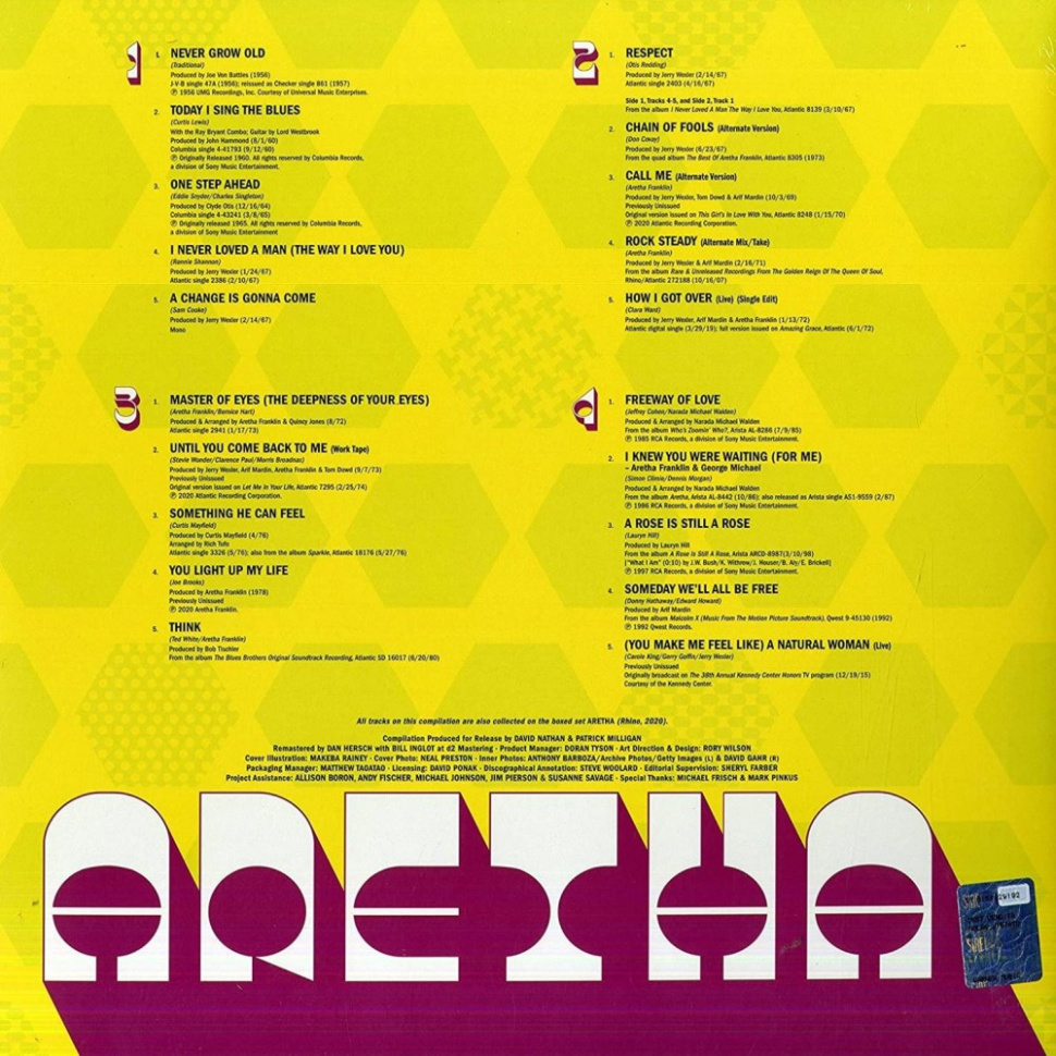 [49946] Aretha Franklin - Aretha (2LP)