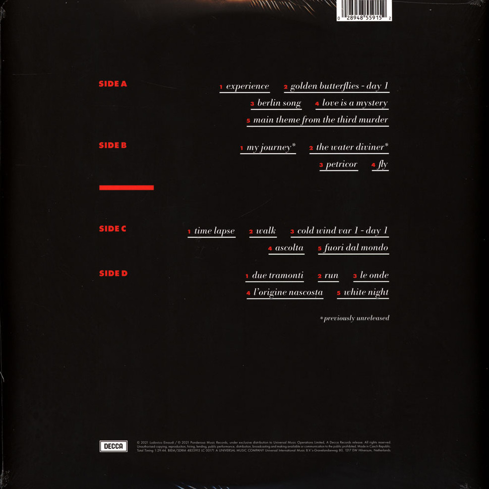 [46525] Ludovico Einaudi - Cinema (2LP)