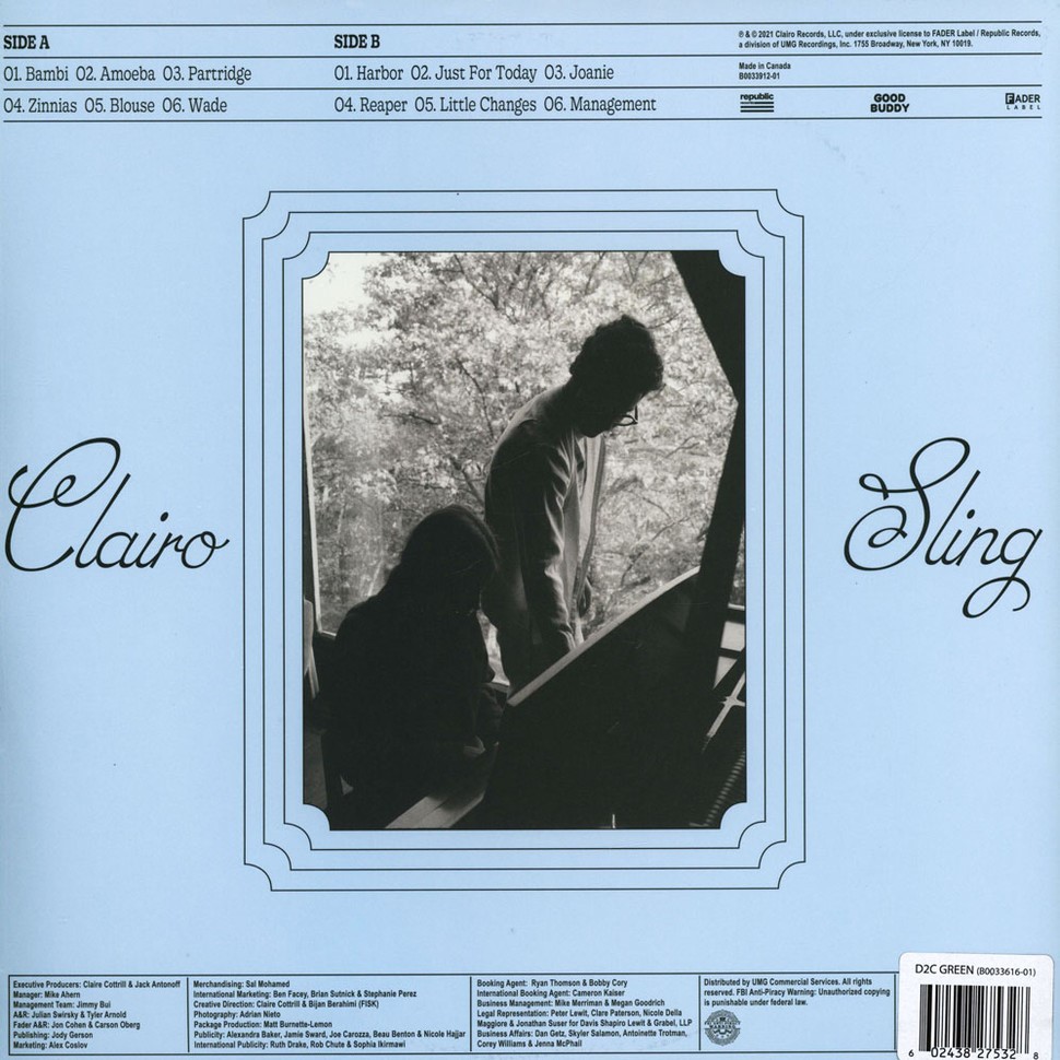 [69302] Clairo - Sling (LP | Dark Green)