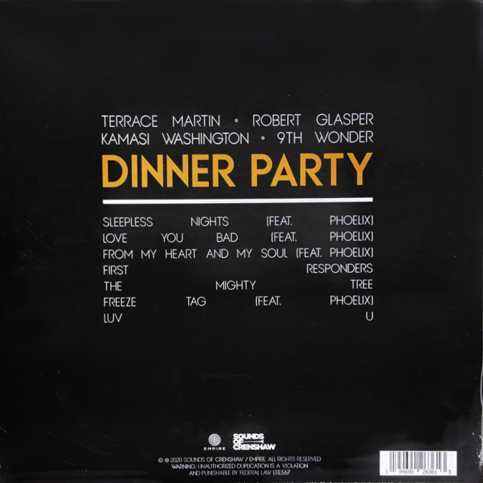 [35338] Dinner Party - Dinner Party (LP | Yellow neon)