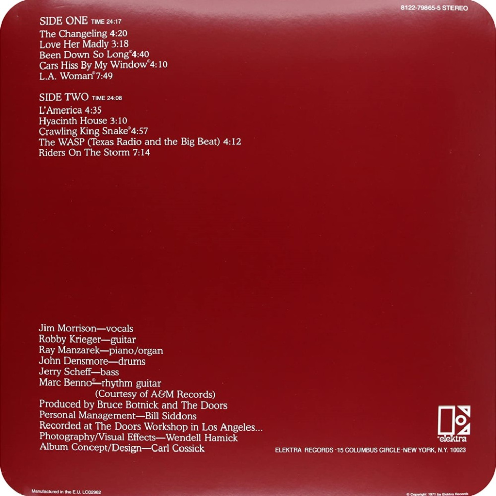 [8455] The Doors - L.A. Woman (LP)