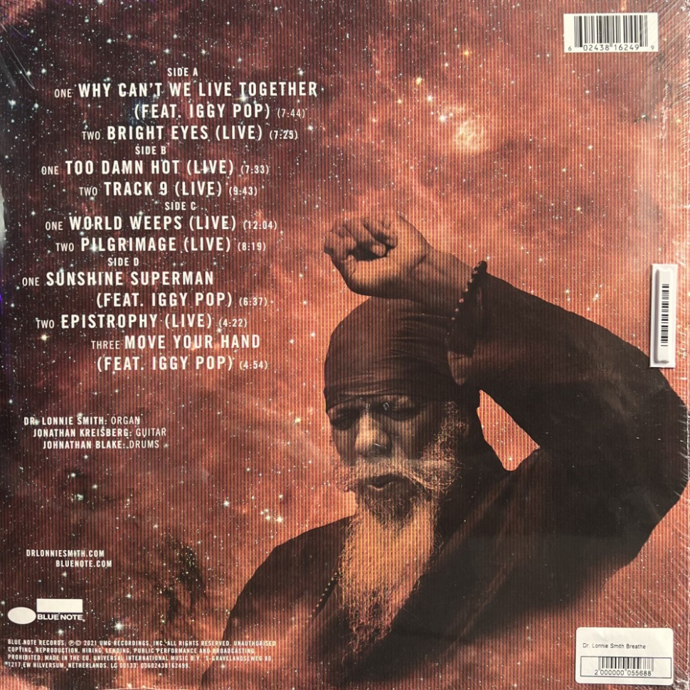 [55688] Dr. Lonnie Smith - Breathe (2LP)