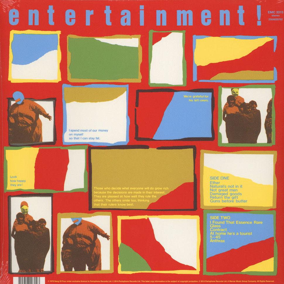 [39107] Gang of Four - Entertainment! (LP)