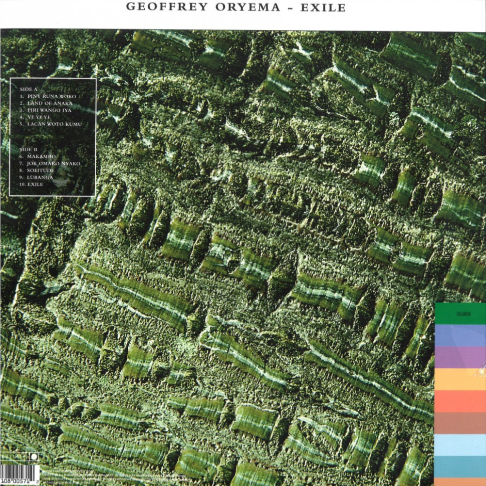 [9087] Geoffrey Oryema - Exile (LP)