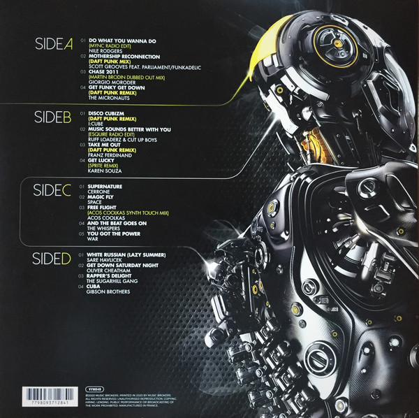 [57118] V/A - The Many Faces Of Daft Punk (2LP | Yellow Translucent, White Translucent)