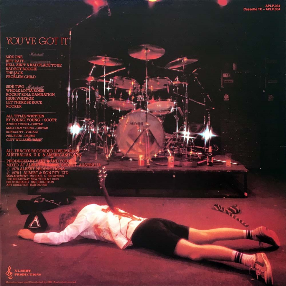 [5898] AC/DC - If You Want Blood (LP)