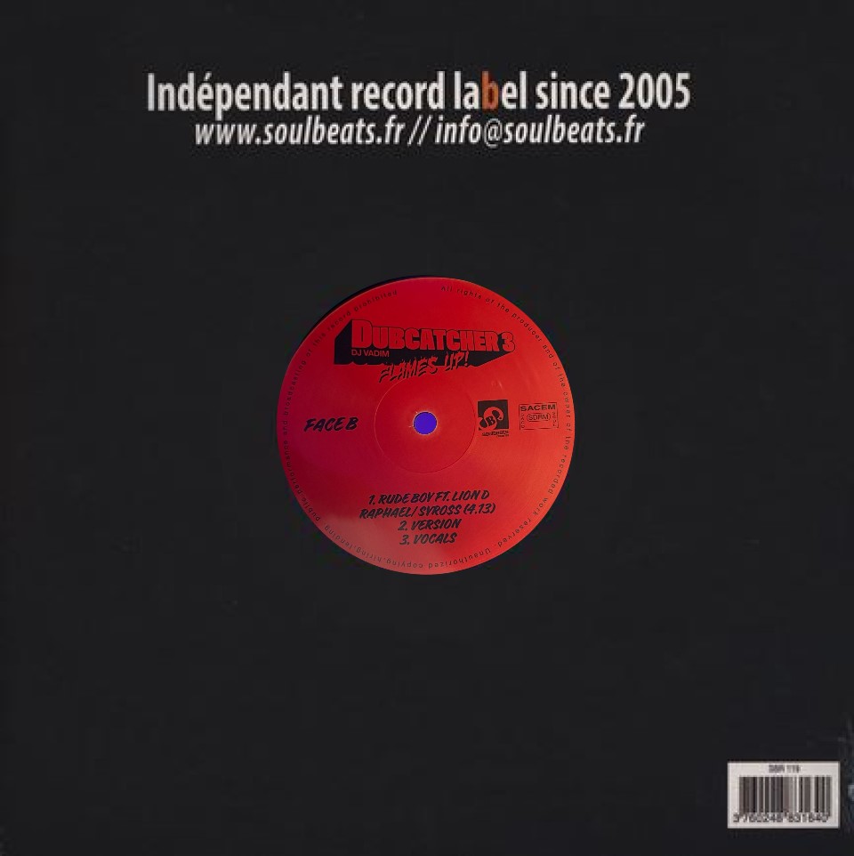 [8431] Dj Vadim - Dead To Us + Rude Boy (12")