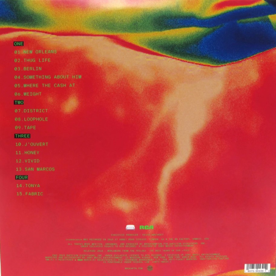 [34812] Brockhampton - Iridescence (2LP | Clear)