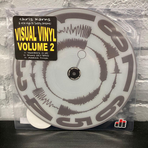 [34294] Chris Karns - Visual Vinyl Volume 2 (Picture Disc, 12" Single Sided | Grey On Light Grey)