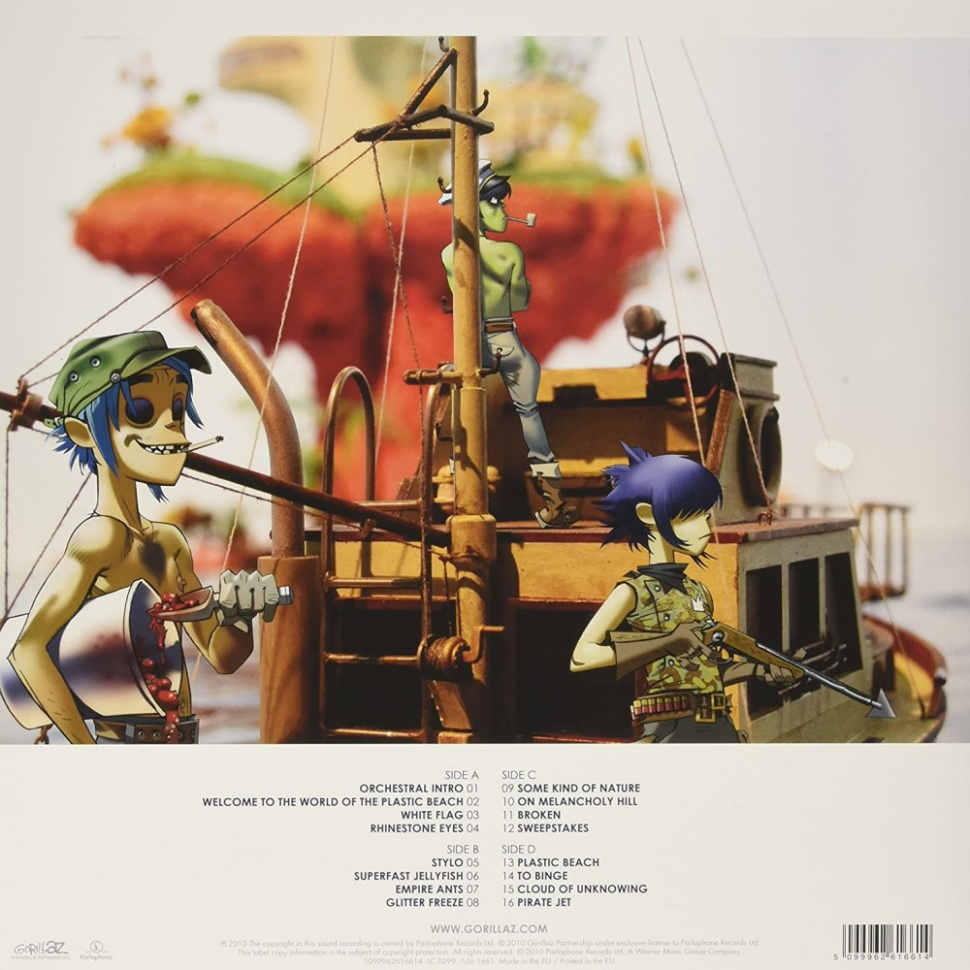 [9209] Gorillaz - Plastic Beach (2LP)