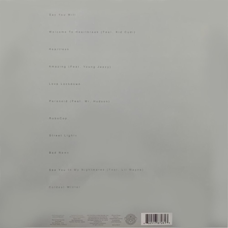 [33259] Kanye West - 808s & Heartbreak (2LP + CD)