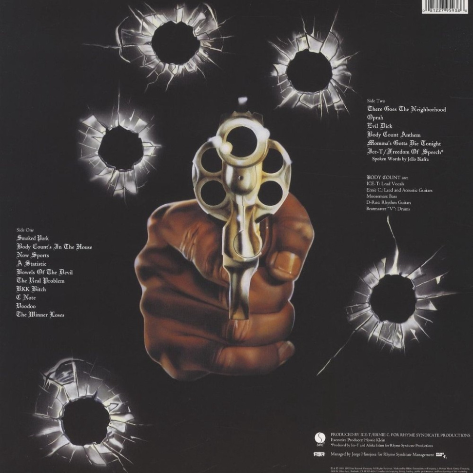 [22802] Body Count - Body Count (LP)