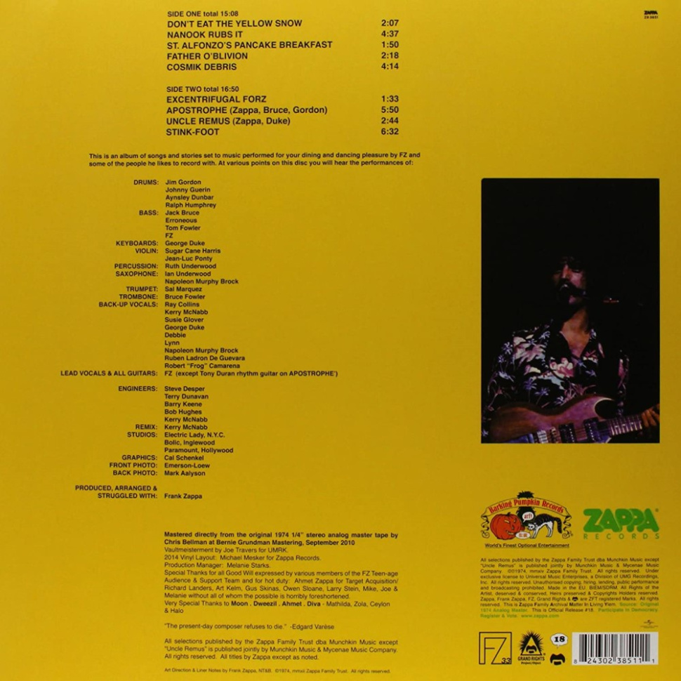 [22109] Frank Zappa - Apostrophe (') (LP)