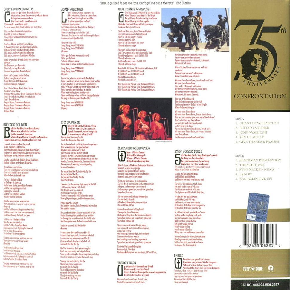 [40530] Bob Marley & The Wailers - Confrontation (LP)