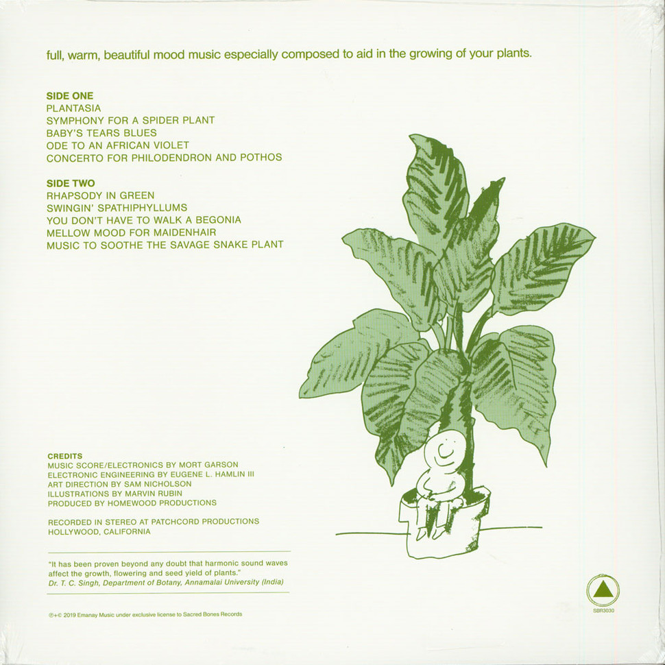 [32627] Mort Garson - Mother Earth's Plantasia (LP)