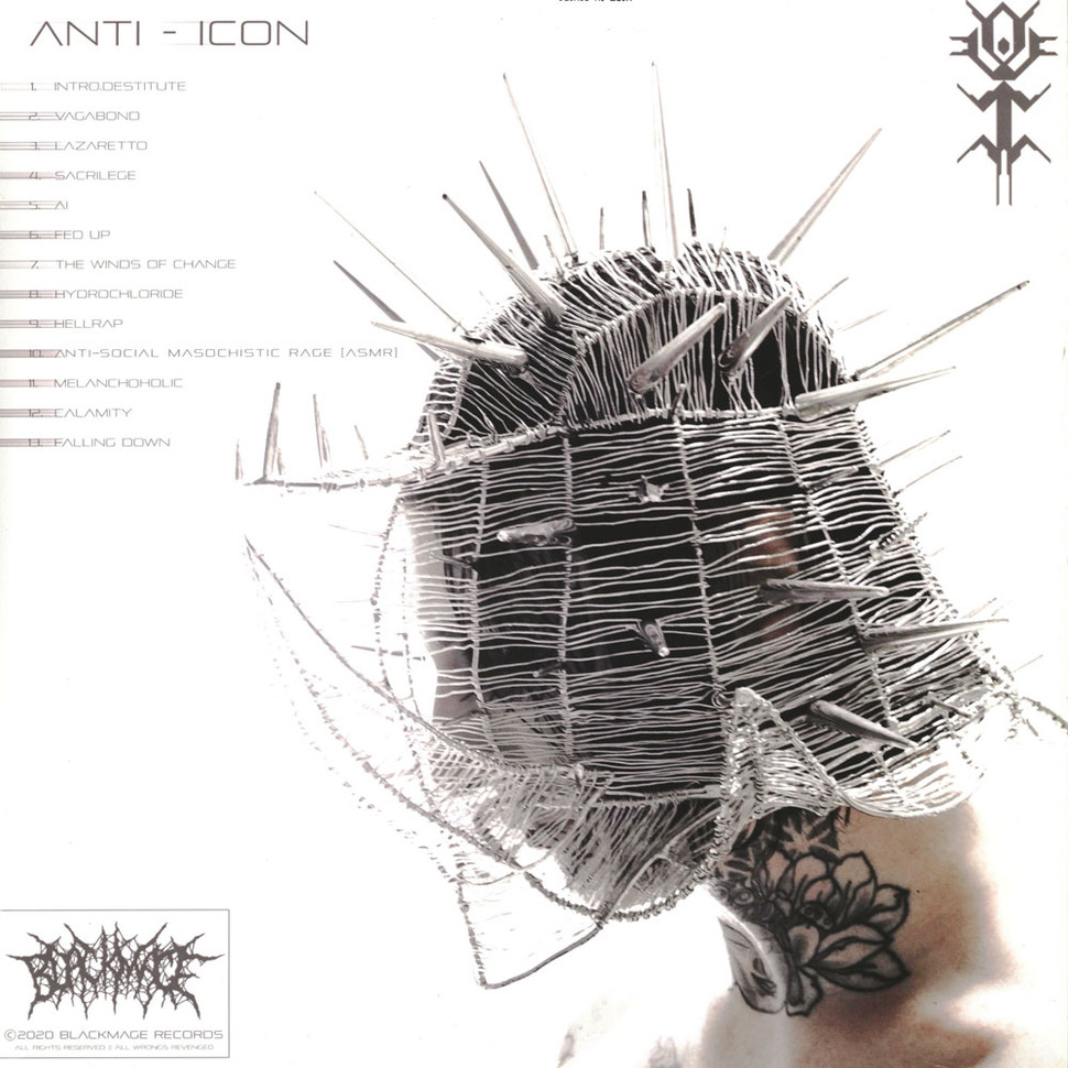 [38247] GhosteMane - ANTI-ICON (LP | Black Translucent [Translucent Black Ice])