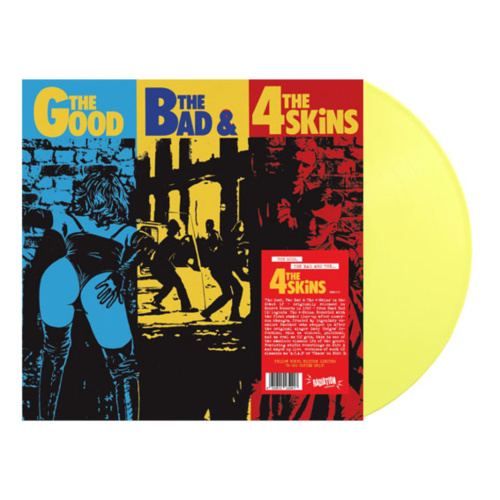 [68428] The 4 Skins - The Good, The Bad & The 4 Skins (LP | Yellow)