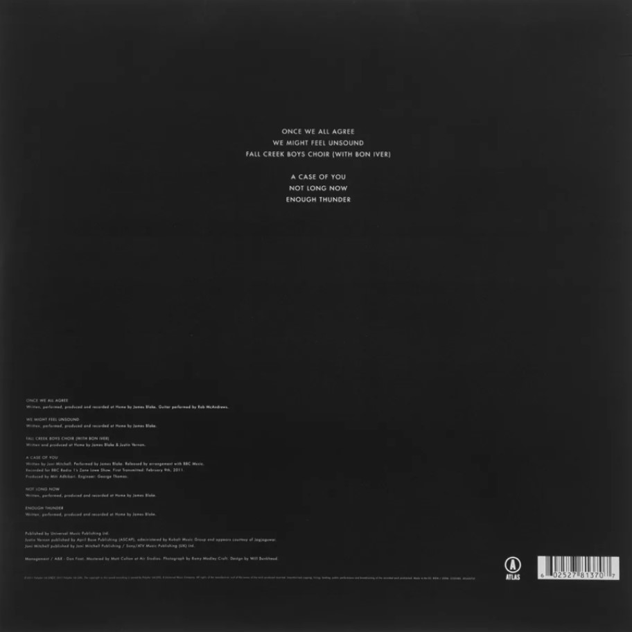 [27647] James Blake - Enough Thunder (12")