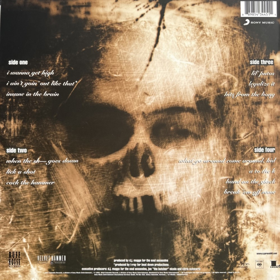 [1180] Cypress Hill - Black Sunday (2LP)