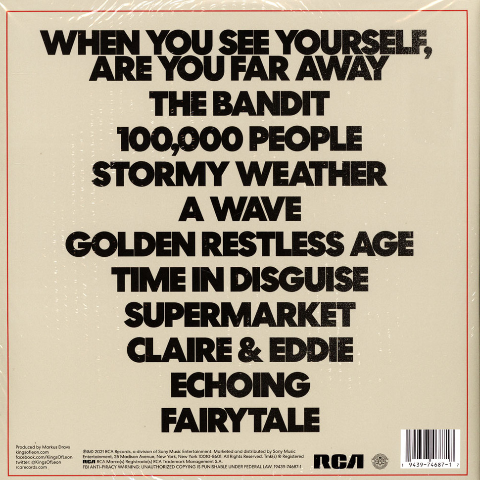 [41018] Kings Of Leon - When You See Yourself (2LP)