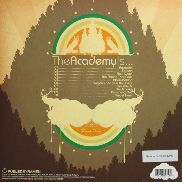 [39312] The Academy Is... - Almost Here (LP | Silver)