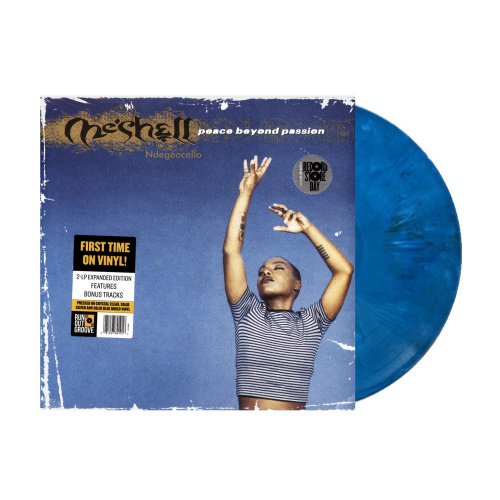 [46815] Me'Shell NdegéOcello - Peace Beyond Passion (2LP | Crystal Clear, Solid Silver and Blue Mixed Vinyl)