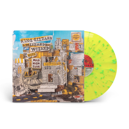 [41216] King Gizzard And The Lizard Wizard With Mild High Club - Sketches Of Brunswick East (LP | Yellow With Blue [Sky] Spla...