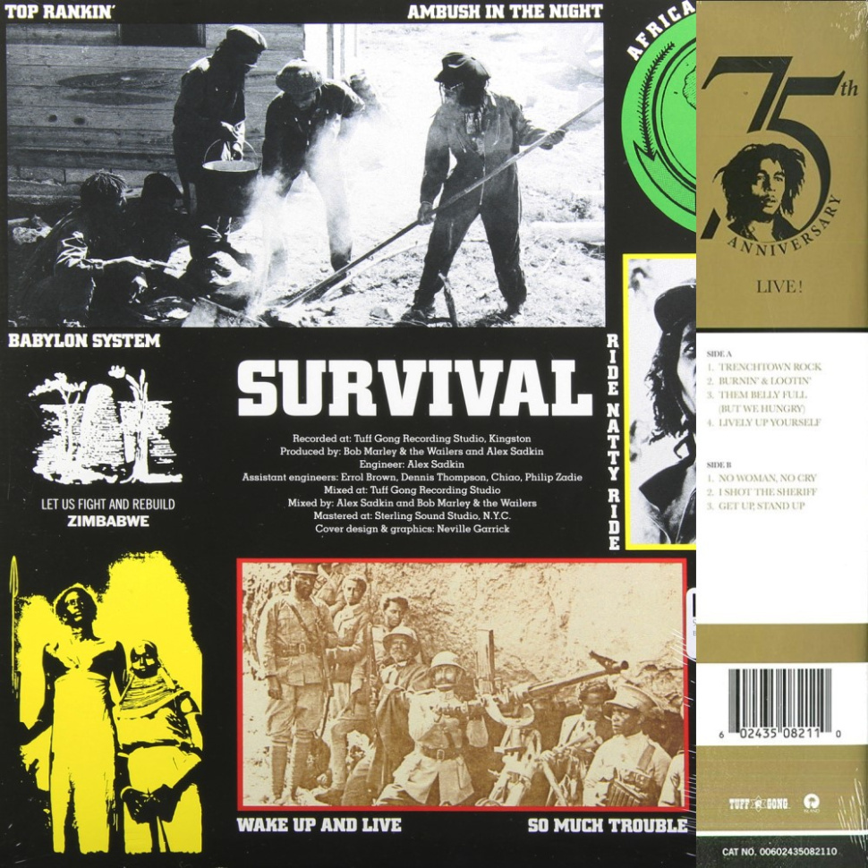 [51574] Bob Marley & The Wailers - Survival (LP)