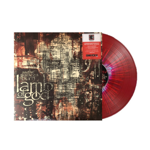 [49724] Lamb Of God - As The Palaces Burn (LP | Red with Blue & White Splatter)