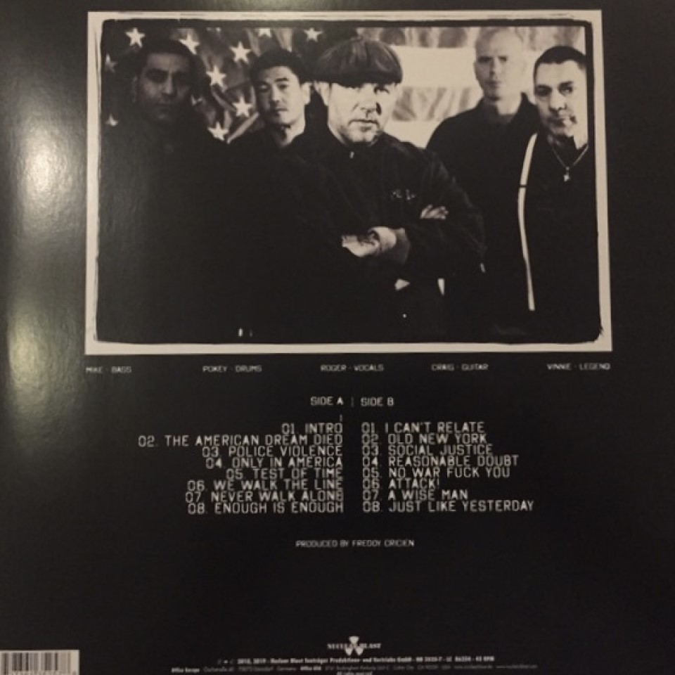 [28958] Agnostic Front - The American Dream Died (LP | Grey Red Transparent)