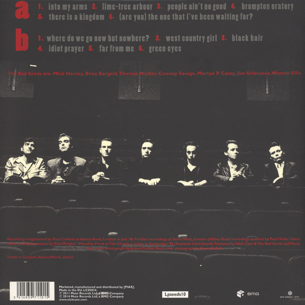 [70865] Nick Cave & The Bad Seeds - The Boatman's Call (LP)
