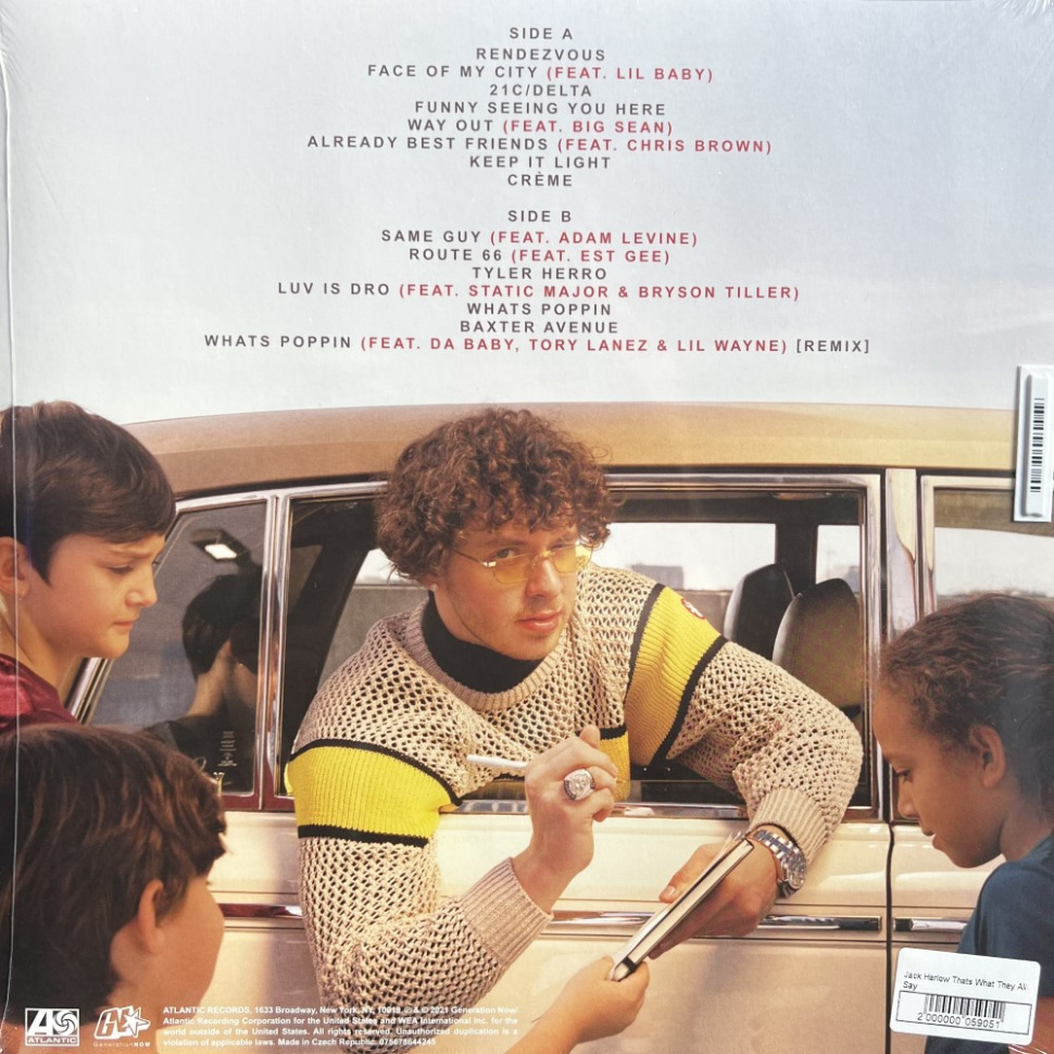 [59051] Jack Harlow - Thats What They All Say (LP)