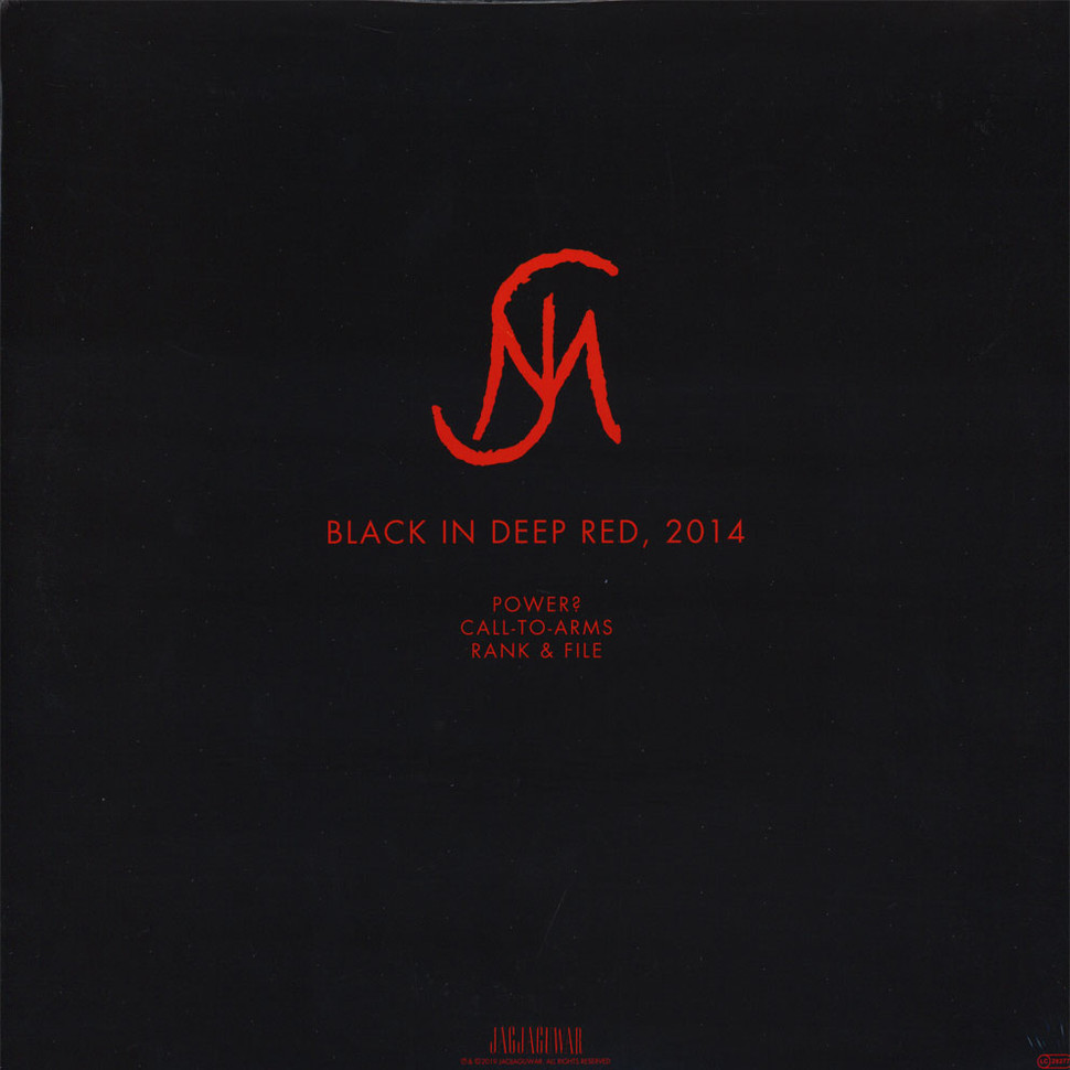 [38896] Moses Sumney - Black In Deep Red, 2014 (12"  Single Sided, Etched | Red w/Black Splatter)