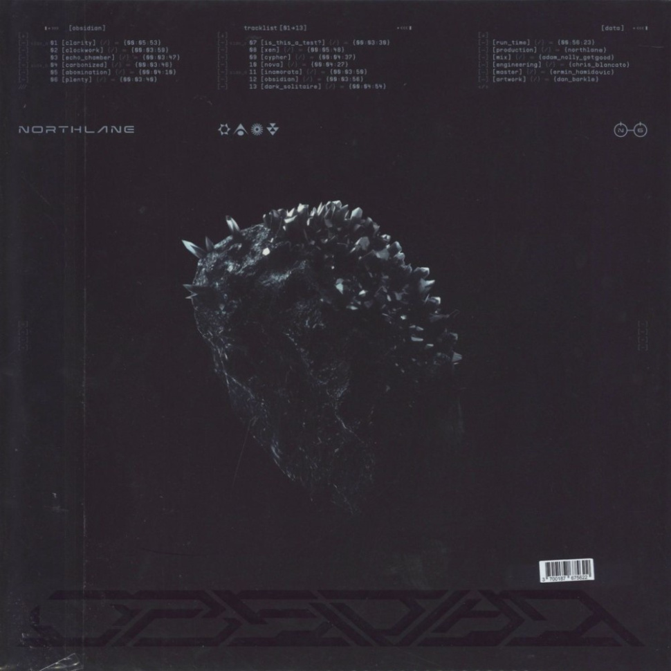 [70612] Northlane - Obsidian (2LP | Red Translucent)