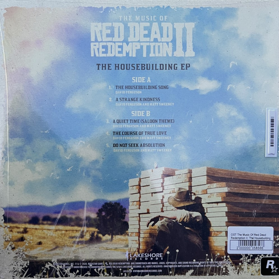 [58566] OST - The Music Of Red Dead Redemption II: The Housebuilding EP (10" | Blue Sky)