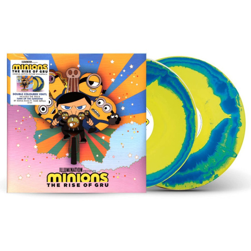 [70254] OST - Minions: The Rise Of Gru (2LP | Yellow and Blue Swirl)