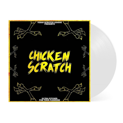 [61023] Texas Scratch League - Chicken Scratch (10" | White)