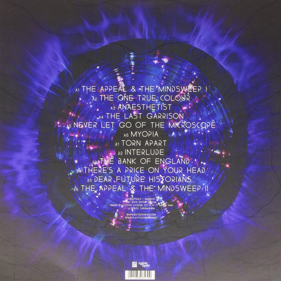 [33686] Enter Shikari - The Mindsweep (LP | Blue/Cream/Purple Stripe)