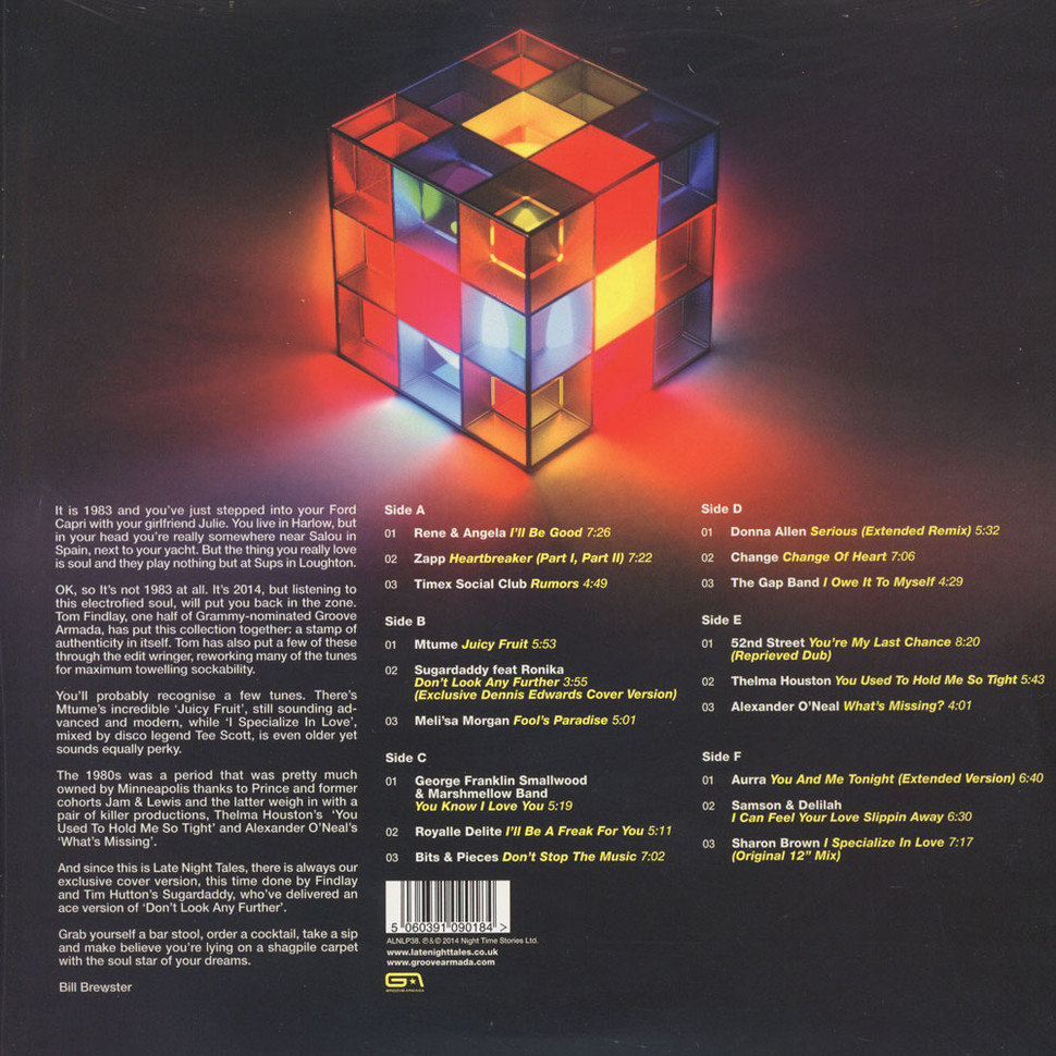 [45993] Groove Armada - LateNightTales Presents Automatic Soul (3LP)