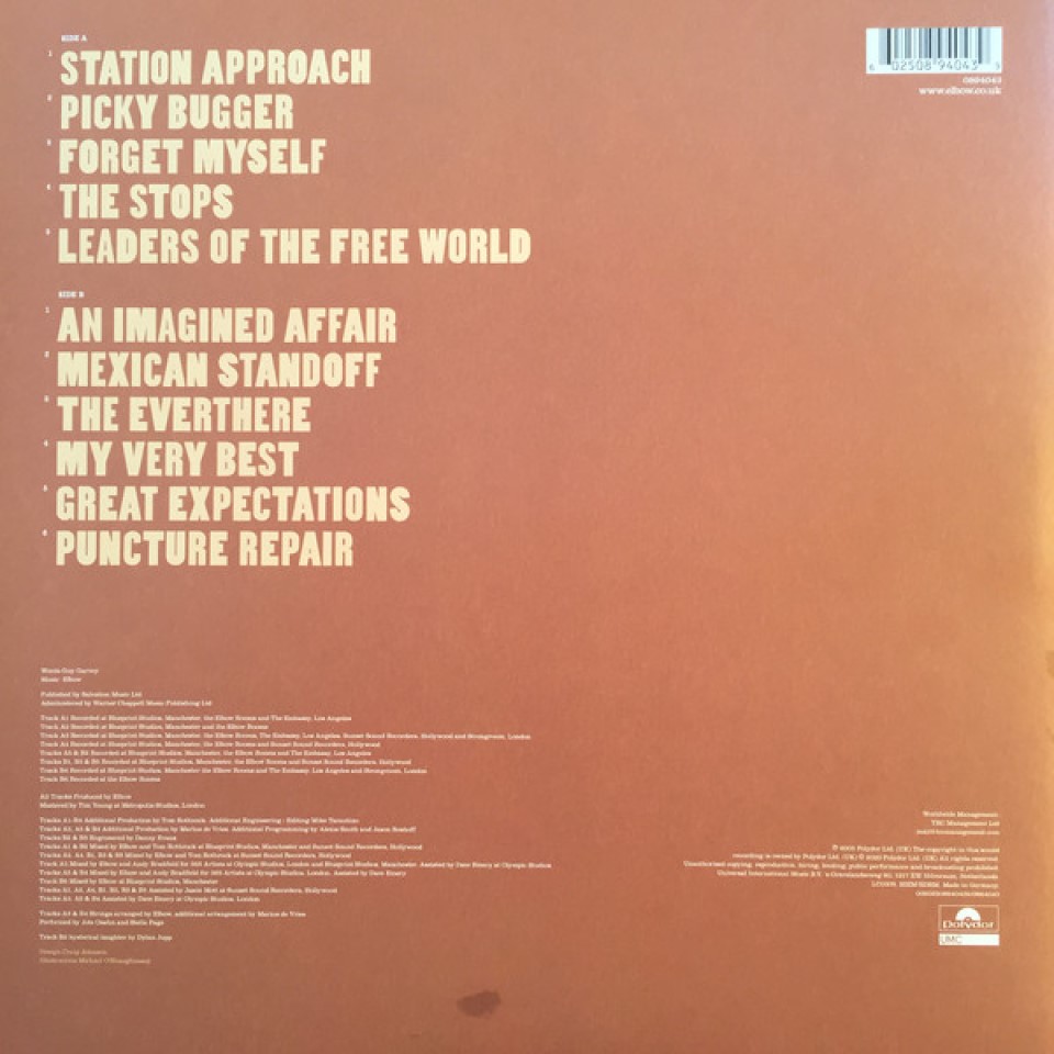 [42923] Elbow - Leaders Of The Free World (LP)