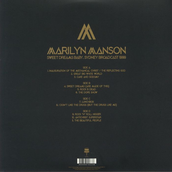 [46402] Marilyn Manson - Sweet Dreams Baby. Sydney Broadcast 1999 (2LP)