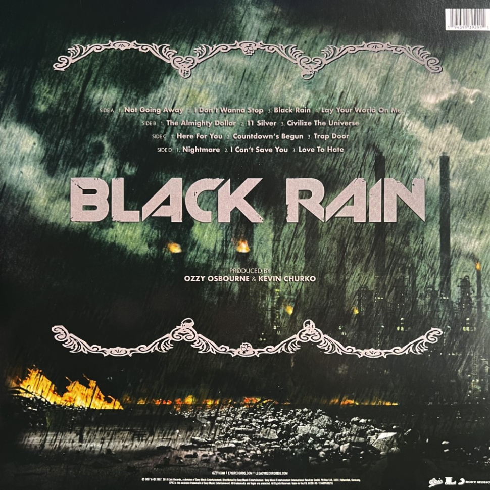 [67261] Ozzy Osbourne - Black Rain (2LP)