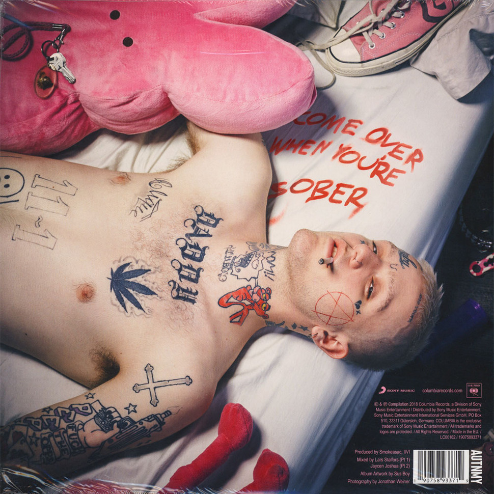 [20679] Lil Peep - Come Over When You're Sober, Pt. 1 & Pt. 2 (2LP | Pink and Black)