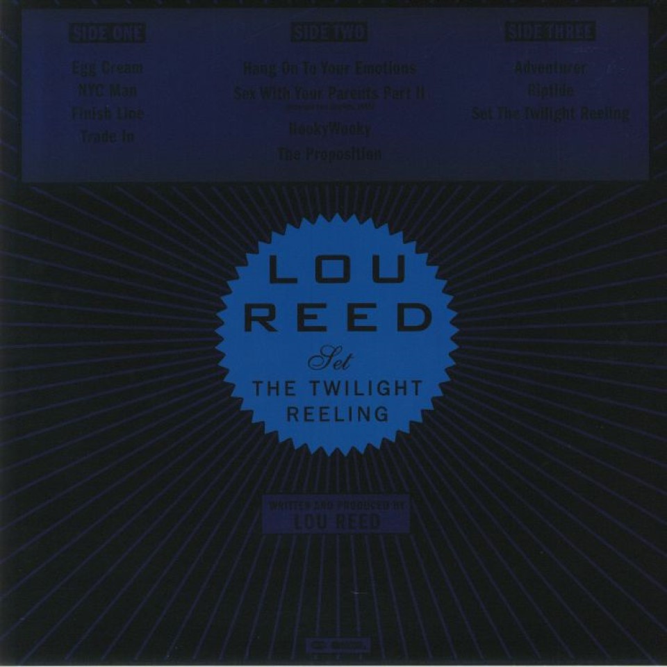 [50218] Lou Reed - Set The Twilight Reeling (LP +  LP, Single Sided, Etched)