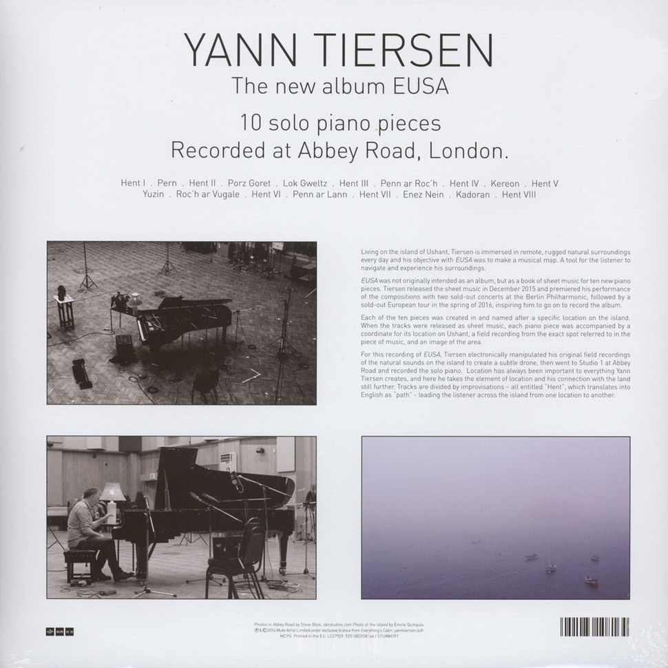 [67414] Yann Tiersen - EUSA (2LP)